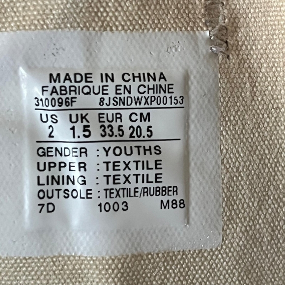 Converse All Stars Chuck Taylor Low Tops Youth Sz 2 Purple Unisex - Picture 8 of 8